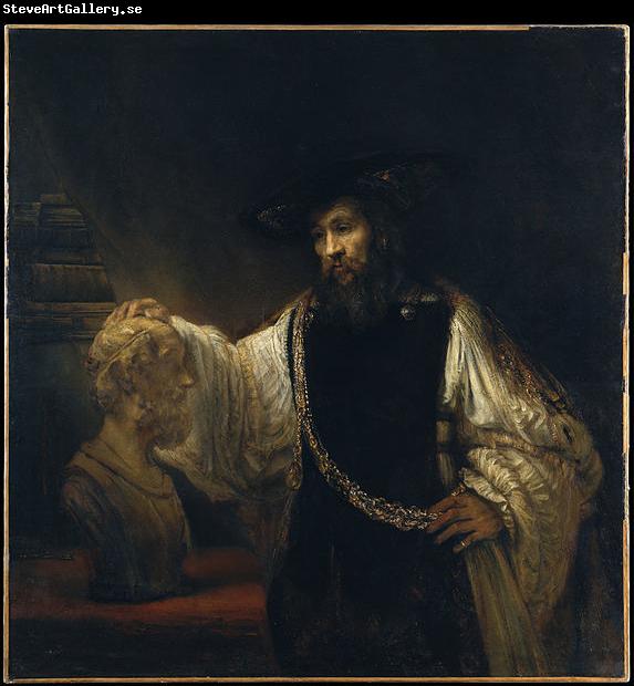 Rembrandt Peale Aristotle with a Bust of Homer